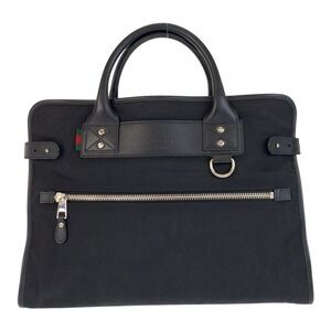 Gucci Nylon Leather Briefcase
